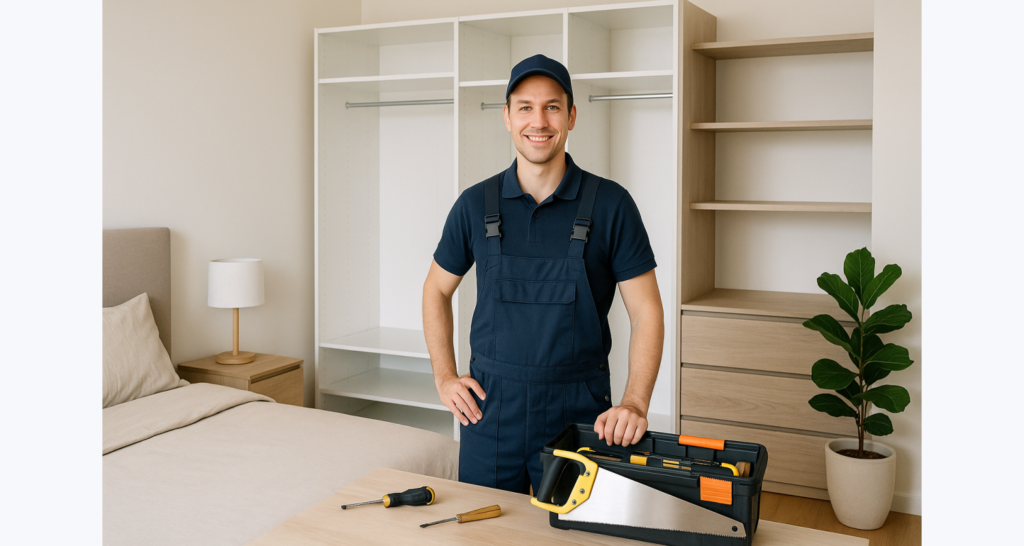 Kleiderschrank aufbauen lassen – Express Meister Montageservice