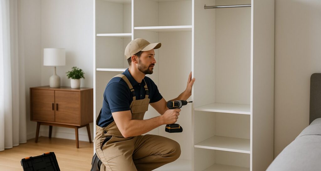 Schrank aufbauen – Yarko Express Meister